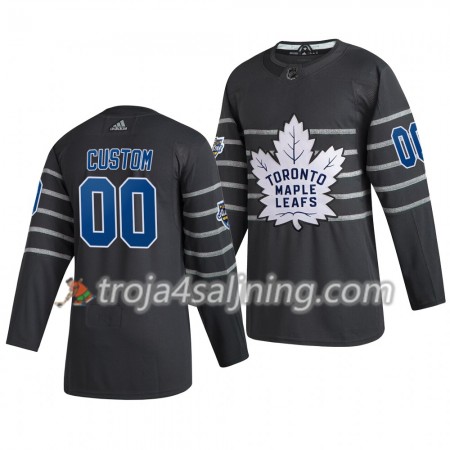 Toronto Maple Leafs tröja Customized Grå Adidas 2020 All-Star Authentic - NHL Tröjor Herr